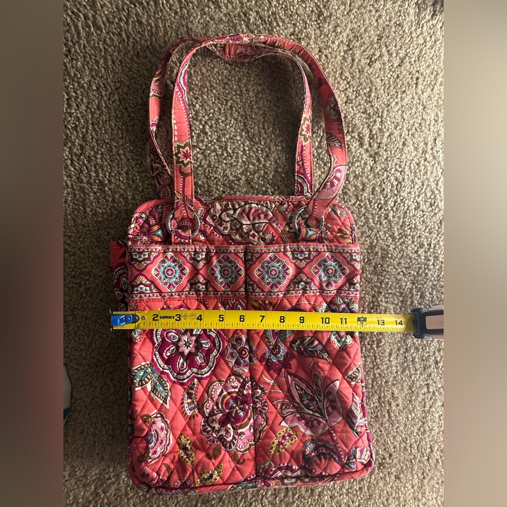 Vera Bradley call me coral shoulder bag